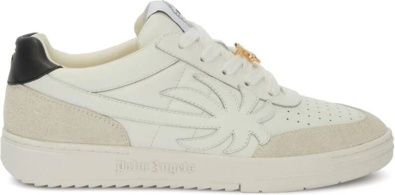 Palm Angels Witte Palm Tree Sneakers White Heren