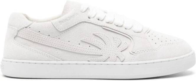 Palm Angels Witte Sneakers Logo Patch White Dames