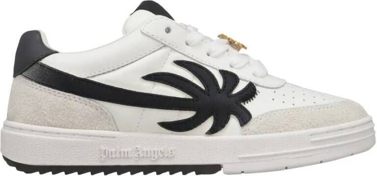 Palm Angels Witte Sneakers met Palm Trees White Dames