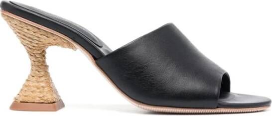 Paloma Barceló Brigitte Heeled Sandals Zwart Dames