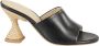 Paloma Barceló Heeled Mules Black Dames - Thumbnail 1