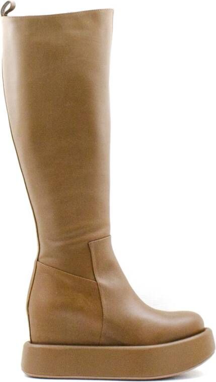 Paloma Barceló High Boots Bruin Dames