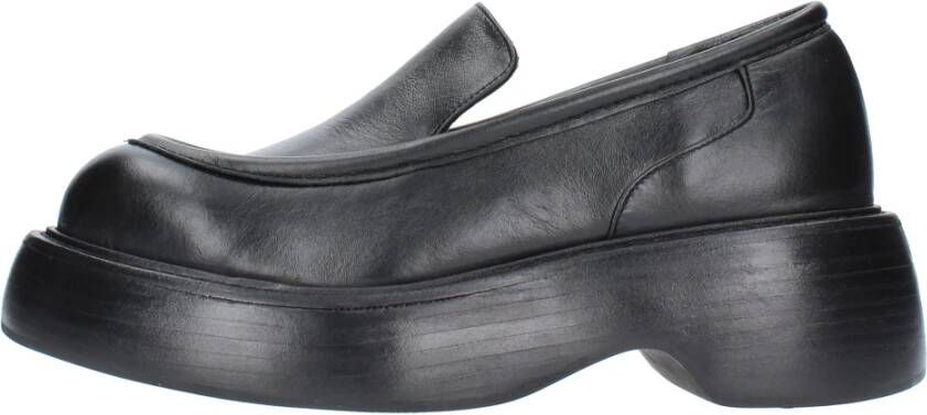 Paloma Barceló Leren Loafer | Gala Zwart Black Dames