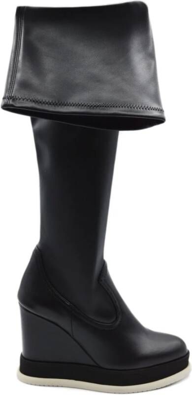 Paloma Barceló Stretch EVA Laarzen 11cm Hak Black Dames