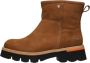 Panama Jack Bruine Nubuck Enkellaarzen Laia B1 Brown Dames - Thumbnail 3