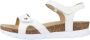 Panama Jack Comfortabele platte sandalen voor vrouwen White Dames - Thumbnail 3