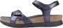 Panama Jack Platte Sandalen met Twee Banden Blue Dames - Thumbnail 1