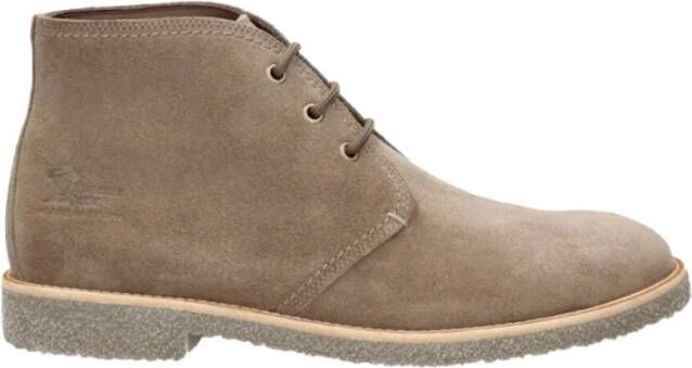 Panama Jack Suede Veterlaarzen Gael Brown Heren