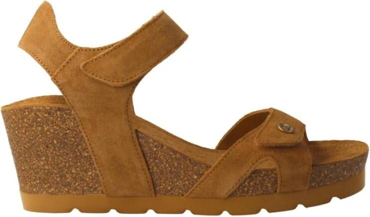 Panama Jack Wedges Brown Dames