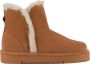 Panchic Bruine Suède Shearling Bootie Brown Dames - Thumbnail 1