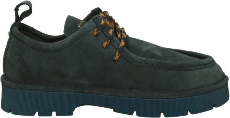 Panchic Stijlvolle Veterschoenen voor Mannen Blue Heren