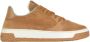 Panchic Suède en leren lage sneaker Brown Heren - Thumbnail 1