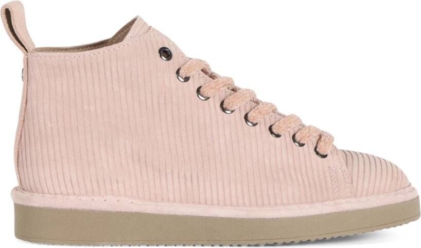 Panchic Suede Ribbed Sneaker Pink Dames