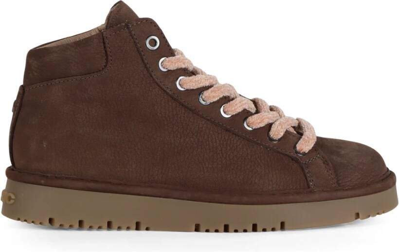 Panchic Veterschoen Nubuck Laars Brown Dames