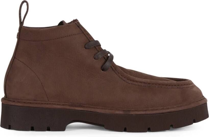 Panchic Veterschoen Nubuck Laars Brown Heren