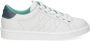 Panchic Witte leren schoenen met blauwe hiel White Heren - Thumbnail 1