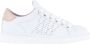 Panchic Witte Veterschoenen met Roze Achterspoiler White Dames - Thumbnail 3