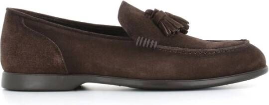 Pantanetti Donkerbruine Tassel Loafers Brown Heren