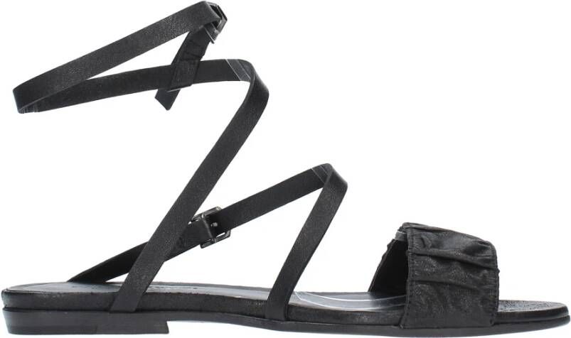 Pantanetti Sandalen Zwart Black Dames