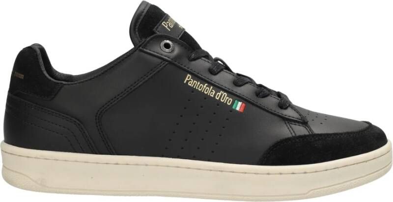 Pantofola D'Oro Bellagio Sneaker Traditie en Elegantie Black Heren