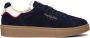 Pantofola D'Oro Blauwe Suède Lage Sneakers Blue Heren - Thumbnail 2