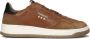 Pantofola d'Oro Sirmione Low Sneakers Leren Sneaker Heren Cognac - Thumbnail 3