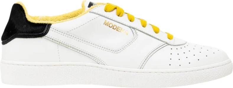 Pantofola D'Oro Damessneakers City Low Vitello Cavallino White Dames