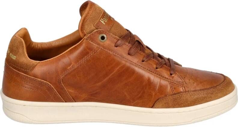 Pantofola D'Oro Elegante Bellagio Sneaker voor Heren Brown Heren