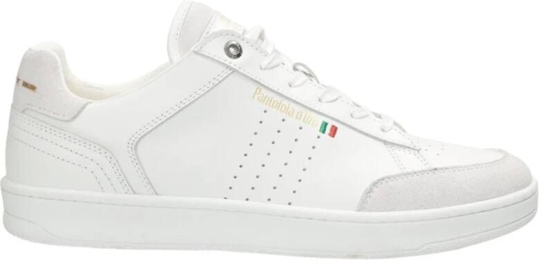 Pantofola D'Oro Elegante Bellagio Sneaker voor Heren White Heren