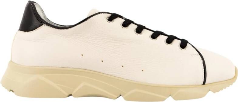 Pantofola D'Oro Heren Leren Sneakers White Heren