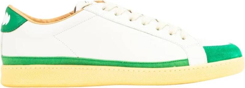 Pantofola D'Oro Heren Sneakers Wit Groen White Heren