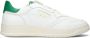 Pantofola D'Oro Lage Groene Accent Leren Sneakers White Heren - Thumbnail 3