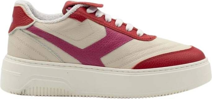 Pantofola D'Oro Roze Sneakers Retro Stijl Vrouwen Pink Dames