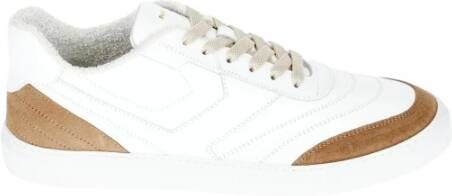 Pantofola D'Oro White Sneakers Wit Heren