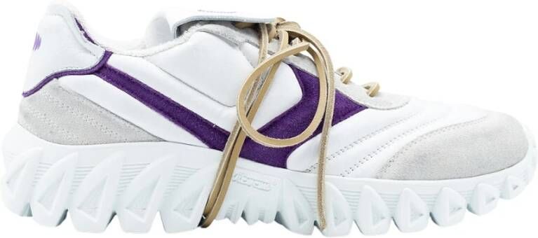 Pantofola D'Oro Witte Sneakerball Street Style Schoenen White Heren