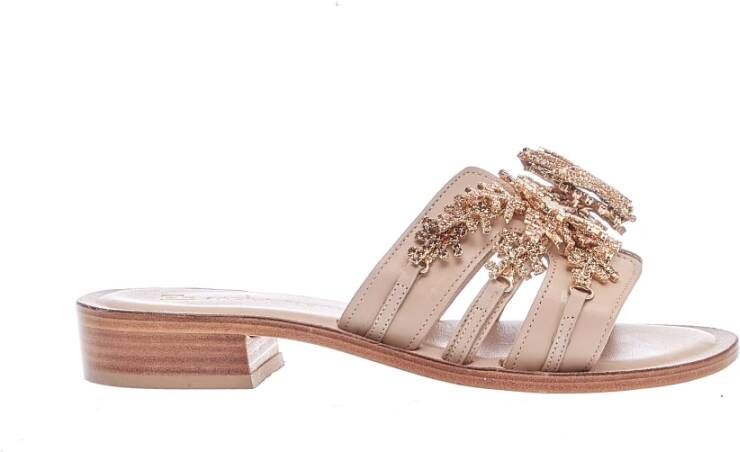 Paola Fiorenza Sandals Beige Dames