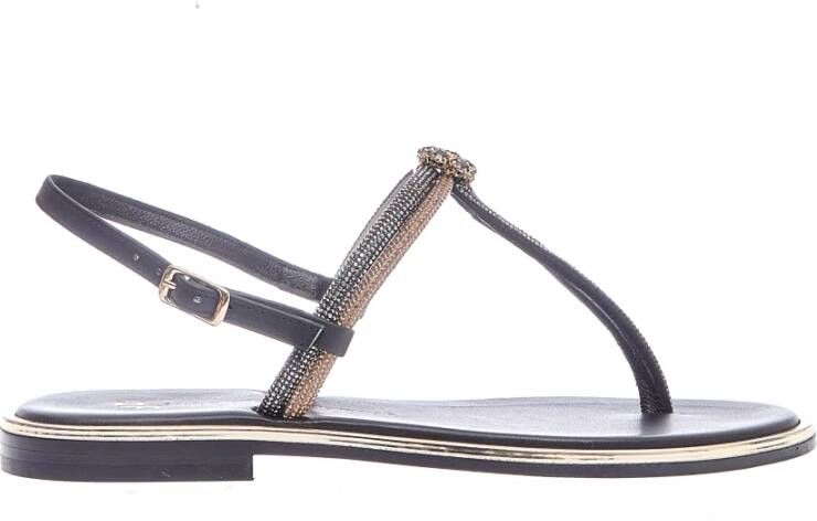 Paola Fiorenza Sandals Black Dames