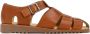 Paraboot Bruin Leren Visser Sandalen Brown Heren - Thumbnail 1