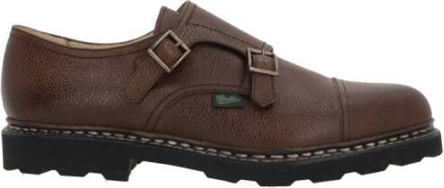 Paraboot Bruine leren monniksband schoenen Brown Heren