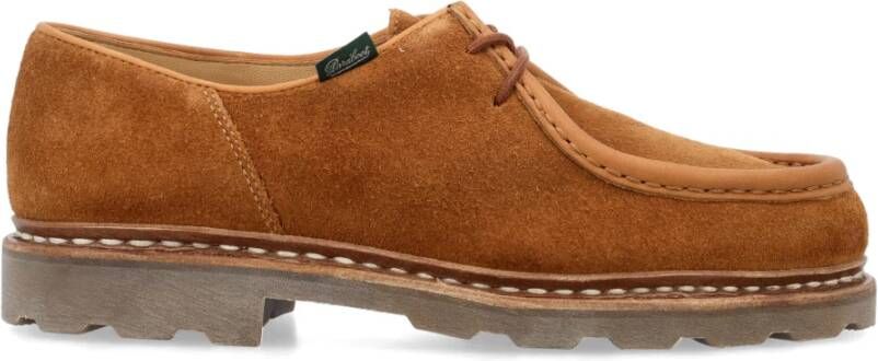 Paraboot Elegante Whisky Gesloten Schoenen Brown Heren