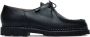 Paraboot Handgemaakte Zwarte Leren Derby Schoenen Black Heren - Thumbnail 1