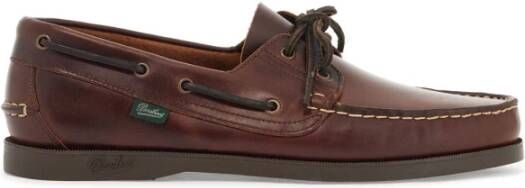 Paraboot Klassieke Leren Loafers Brown Heren