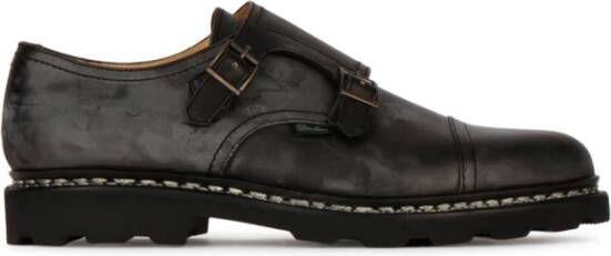 Paraboot Klassieke Leren Schoenen voor Mannen Black Heren