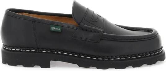 Paraboot Klassieke Reims Penny Loafers Black Heren