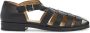 Paraboot Leren Fret Sandalen met Kooistructuur Black Heren - Thumbnail 1