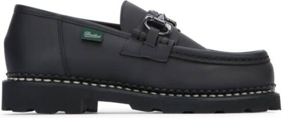 Paraboot Stijlvolle Leren Schoenen voor Mannen Black Heren