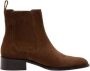 Parallele Chelsea Boot in Cognac Suède Brown Dames - Thumbnail 1