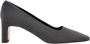 Parallele Minimalist Anthracite Velvet Pump Gray Dames - Thumbnail 1