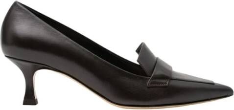 Parallele Moderne Klassieke Mocassin Espresso Brown Dames