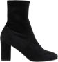 Parallele Stretch Suède Bootie Zwart Black Dames - Thumbnail 1